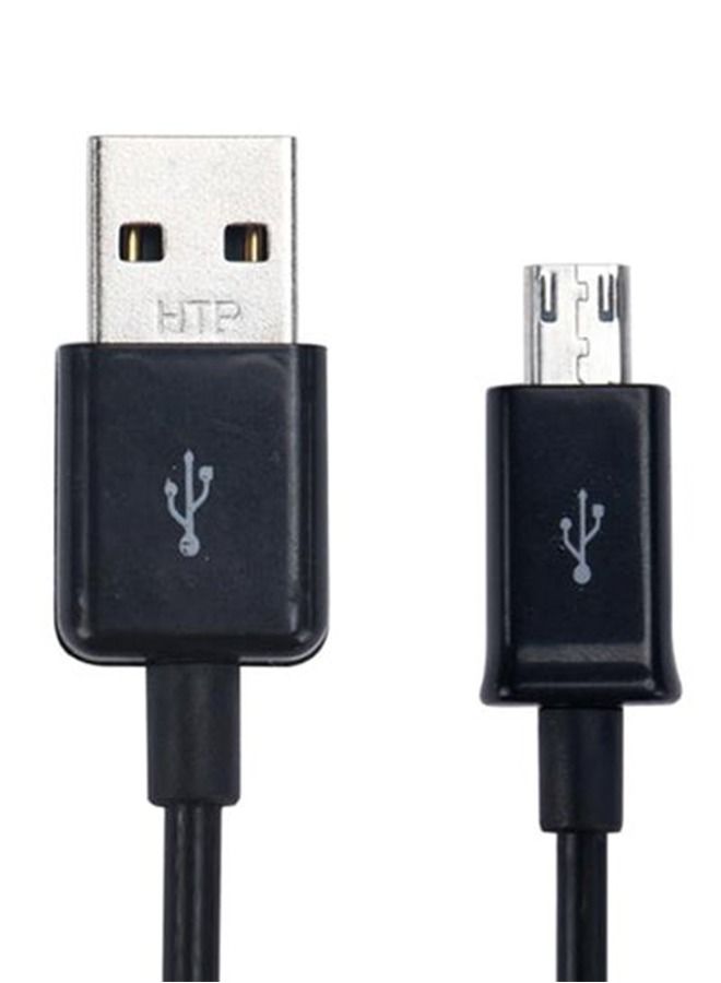 Micro USB Charger Cable For Samsung  Black (2Pcs)  - Image 2