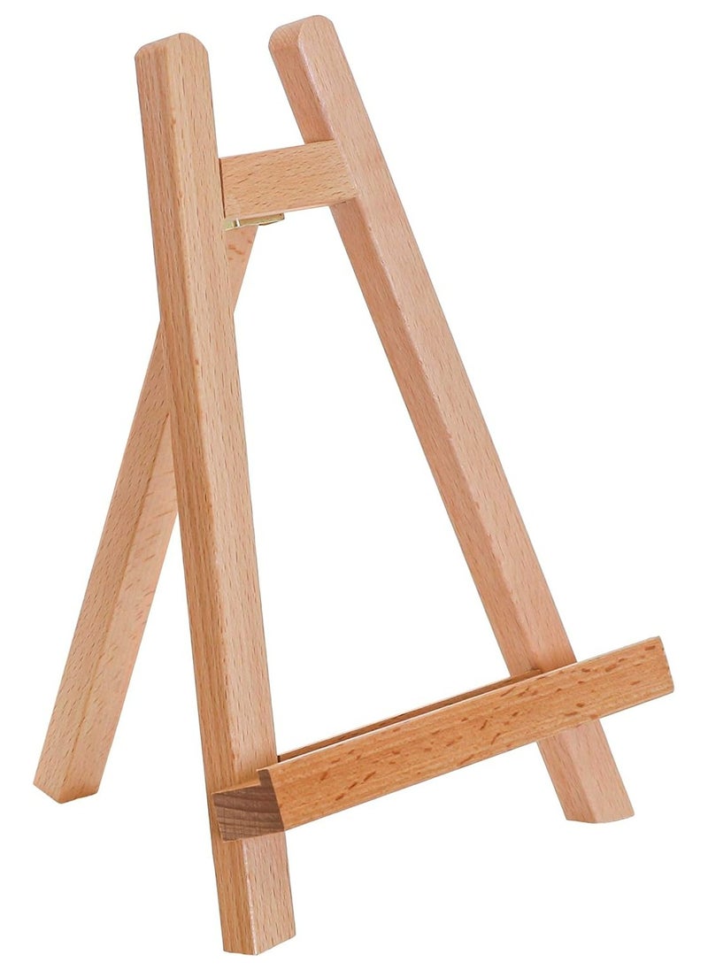 Generic - 10-1/2 inch Tall Tabletop Wood Display Artist A-Frame Easel - Image 1