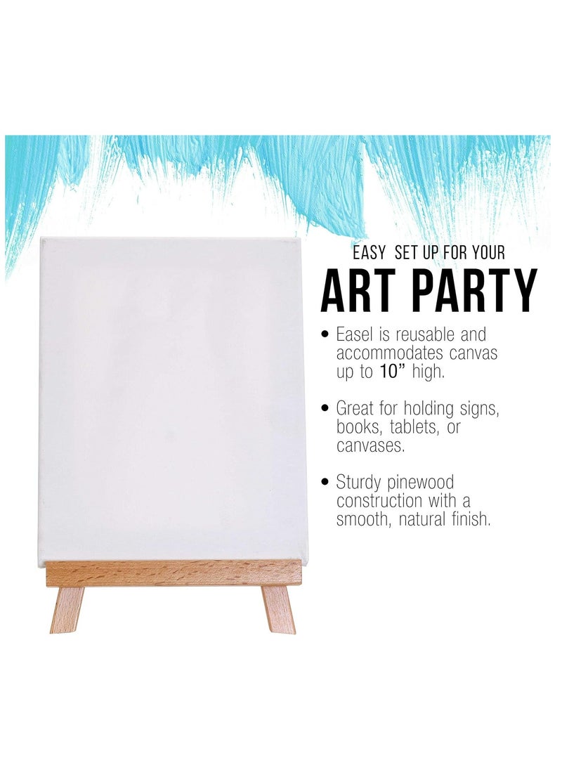 Generic - 10-1/2 inch Tall Tabletop Wood Display Artist A-Frame Easel - Image 1