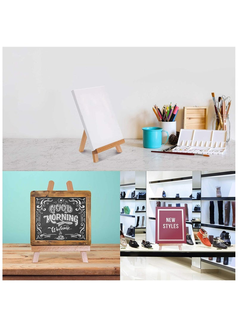 Generic - 10-1/2 inch Tall Tabletop Wood Display Artist A-Frame Easel - Image 1