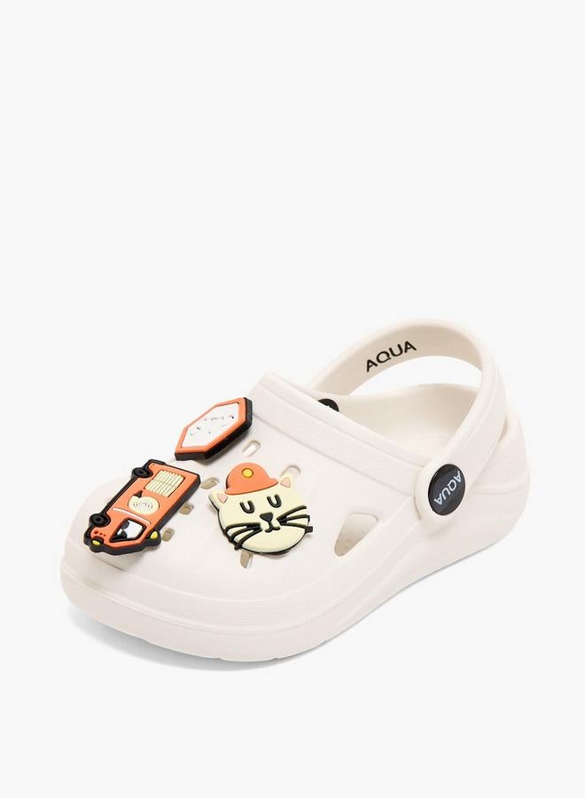 Aqua Boys Fun Jibbitz Clogs - Image 3