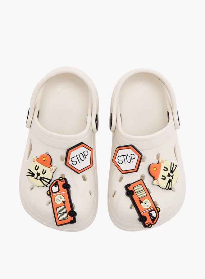 Aqua Boys Fun Jibbitz Clogs - Image 1