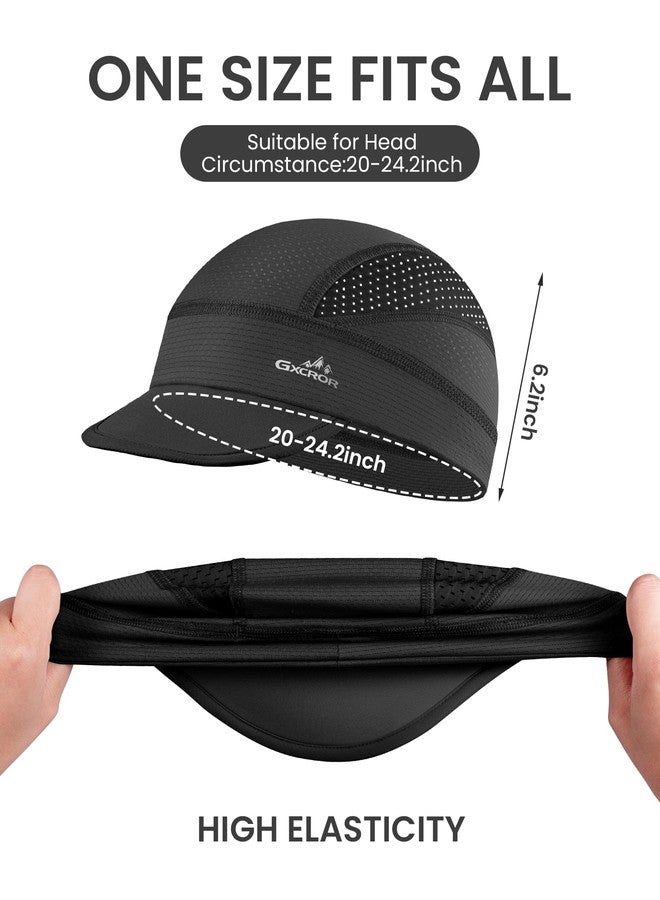 GXCROR Cooling Skull Cap for Men Women Lightweight Breathable Helmet Liner UV Sun Shield for Summer Motorcycle Cycling - Image 4