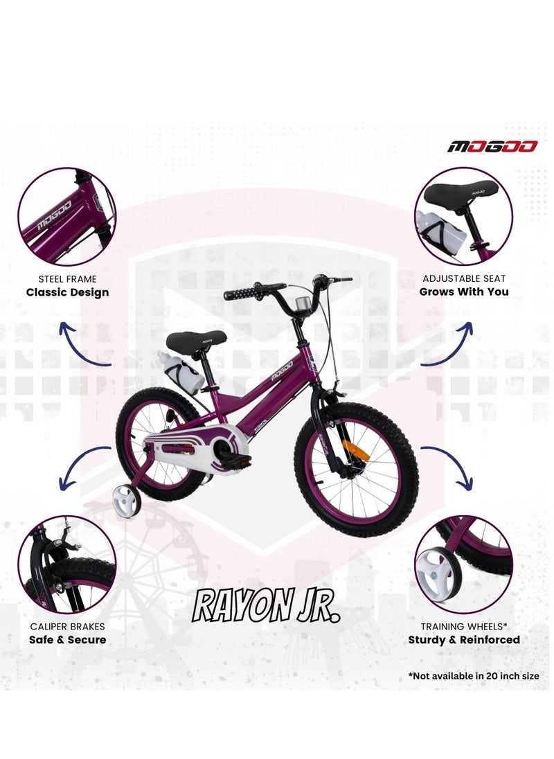 Mogoo - Rayon Junior 2.0 100% Assembled Kids Bicycle 12 Inch - Purple - pzsku/ZAF16051B9E70CF7E887AZ/45/_/1739792480/552c75ab-a71f-4add-aa03-9f76cc5d904e