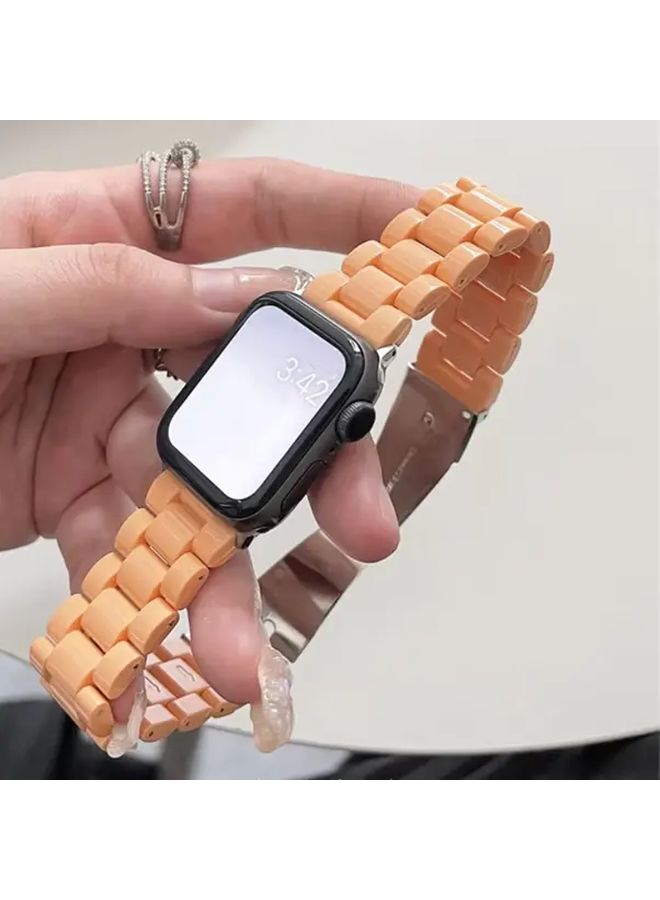 Acrylic Transparent Candy Strap for Watch 44mm 45mm 49mm 46mm 42mm Black - Image 2