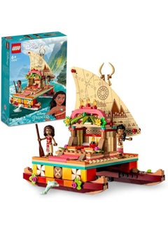 LEGO Moana’S Wayfinding Boat  Building Toy Set (321 Pieces)  - Image 1