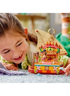 LEGO Moana’S Wayfinding Boat  Building Toy Set (321 Pieces)  - Image 3