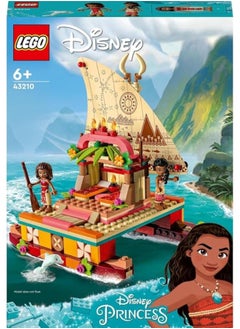 LEGO Moana’S Wayfinding Boat  Building Toy Set (321 Pieces)  - Image 2