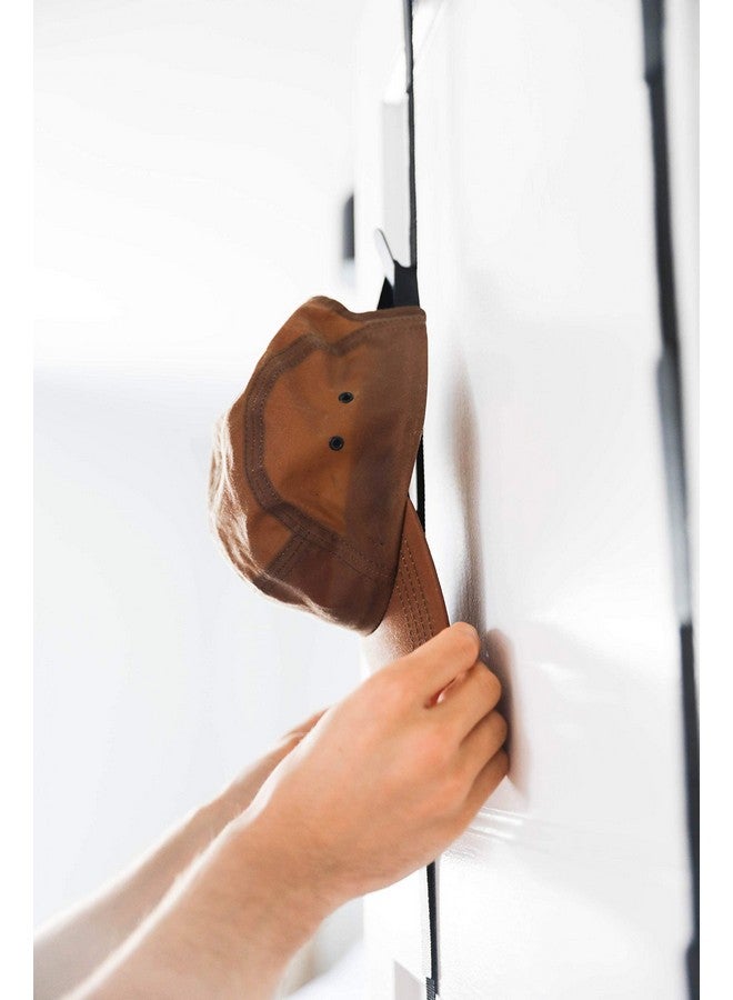 Jokari Cap Rack 2 Pack - Holds up to 16 Caps for Baseball / Ball Caps - Best Over Door Closet Organizer for Men, Boy or Women Hat Collections - Display Racks With Clips, Perfect Holder and Storage  - Image 2