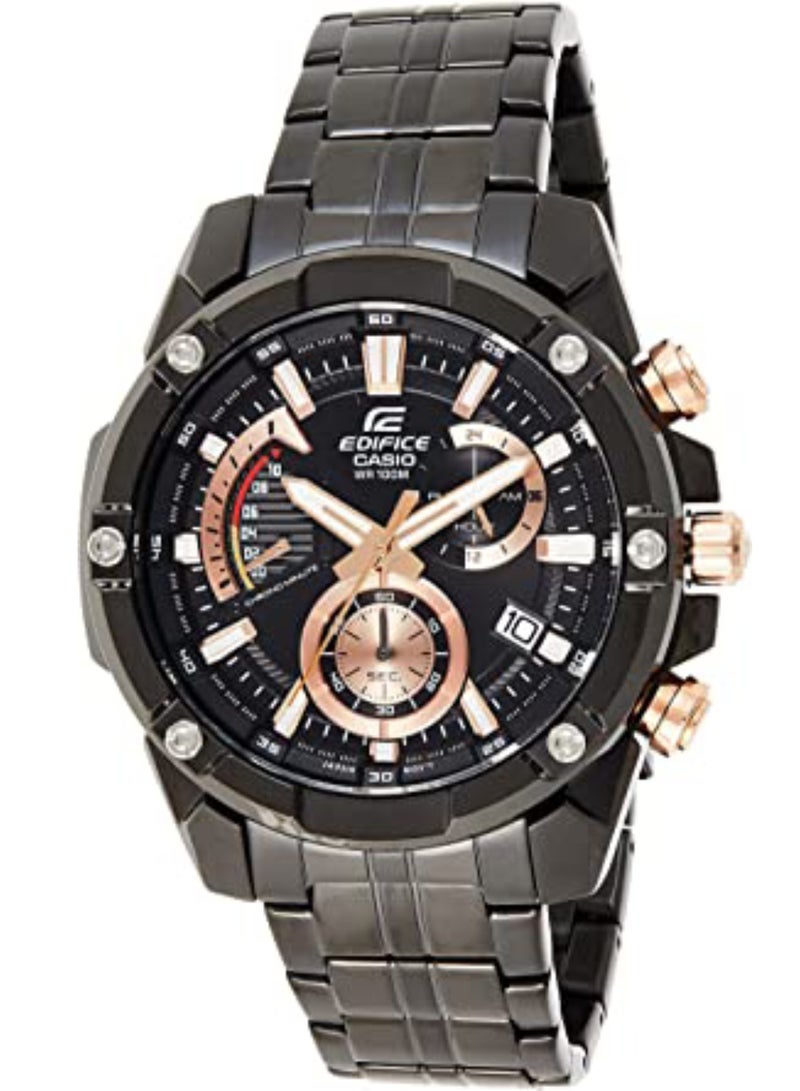 CASIO Edifice Chronograph Analog Black Dial Men's Watch EFR-559DC-1AVUDF - Image 1