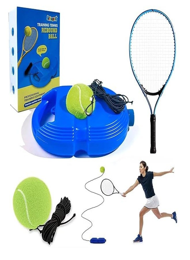 Kidology Tennis Trainer Rebound - Portable Solo Training Kit for Self-Practice Ball & Racket Set, Ideal for Beginners, Tennis Rebounder Tool for Skill Improvement & Exercis - Image 1