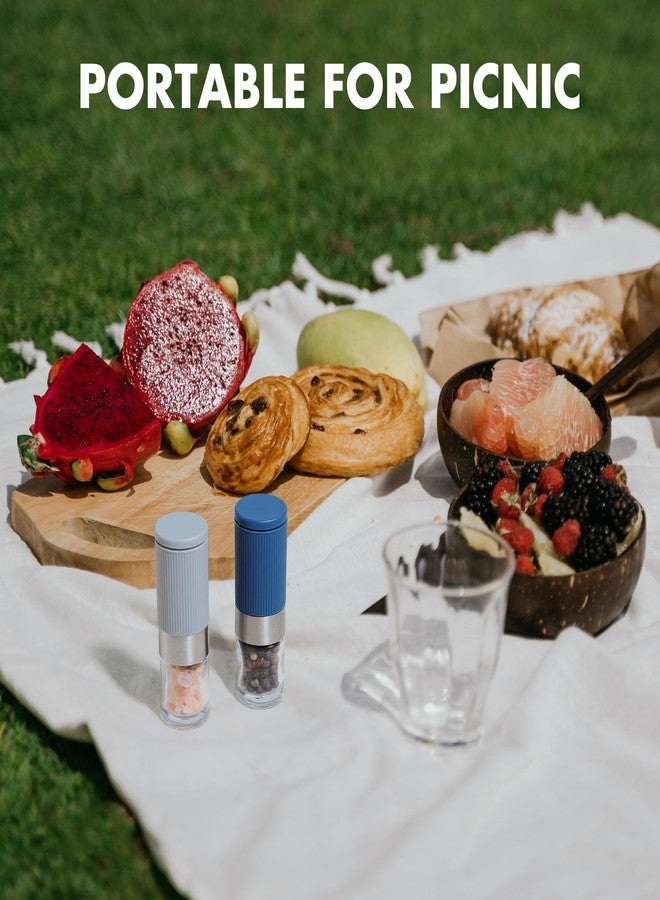 vzaahu Mini Salt and Pepper Grinder Set with Bag - Image 3