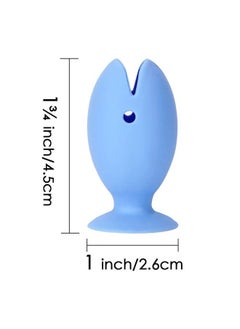 Linkidea 18 Pack Cute Mini Fish Standing Tooth Brush Cover Cap Bulk Pack, Wholesale Multi-Pack Cute Standing Toothbrush Stand, Portable Travel Toothbrush Head Cover Protector  - Image 2