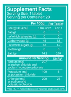 SUNSHINE NUTRITION تركيبة متساوية التوتر بالكهرباء لأقراص فوارة بنكهة البرتقال للترطيب النشط بدون سكر مضاف 20 قرص 80 جم  - Image 2