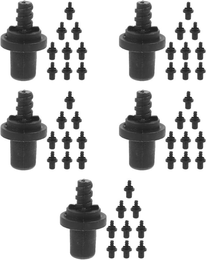 5 حزمة من أطراف توصيل مقبض فرشاة المرحاض ذات خيوط لسهولة التثبيت وتوافق متعدد الاستخدامات - Image 2