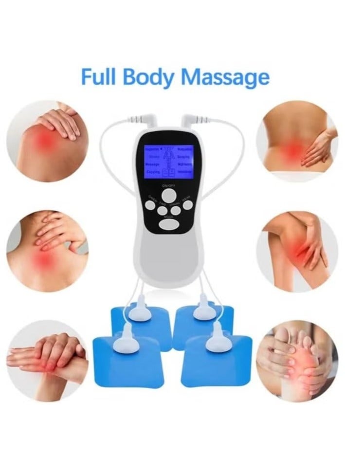 vesus Muscle Stimulator Dual Channel with Electrode Pads for Pain Relief - Portable Therapy Machine for Back, Shoulder, and Muscle Recovery muscle stimulator physiotherapy equipment head massagers - Image 2