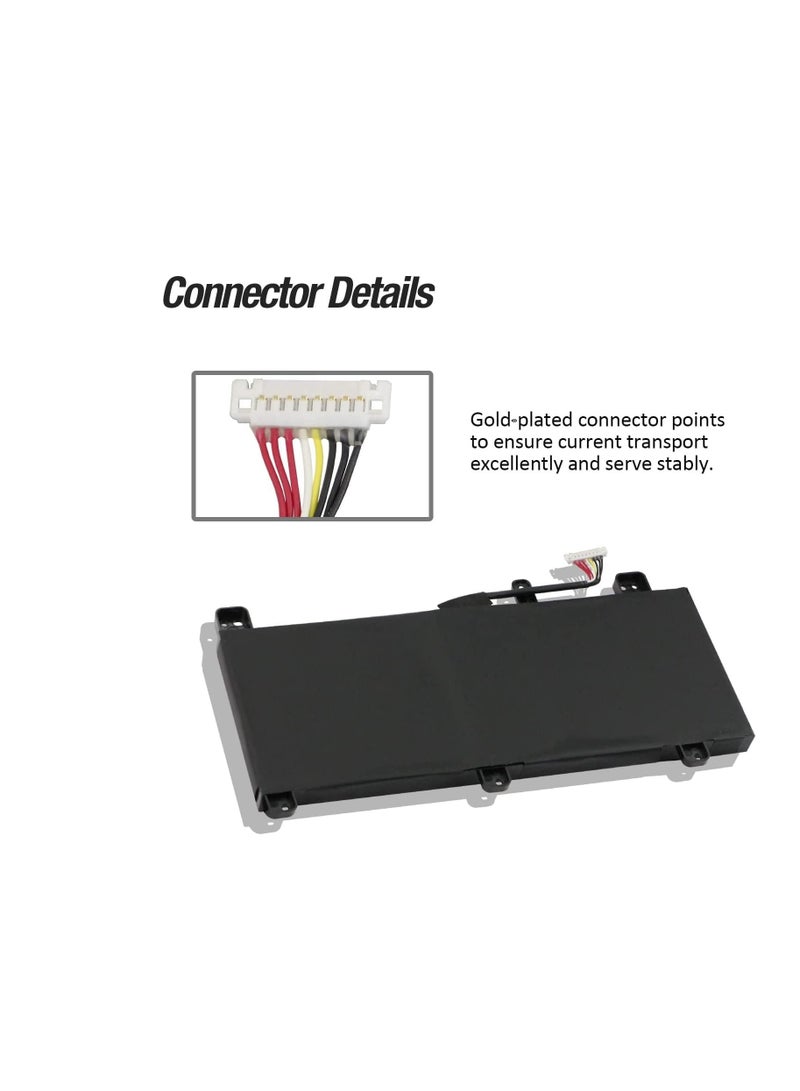 Terabyte بطارية لابتوب 15.4V 66Wh 4335mAh 4-Cell C41N1731-1 متوافقة مع Asus ROG Strix G15 G512 G512LV G512LU G512LW G512LWS SCAR 15 G532LV G532LW G532LWS - Image 5