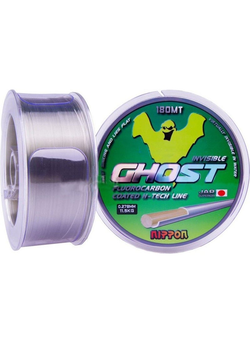 Nippon - Ghost 180 mt 0.30MM FC Coated Fishing Line - Image 1