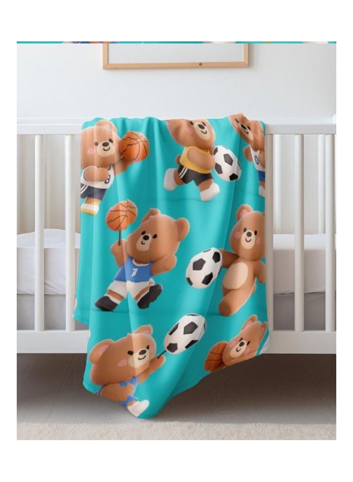 general Flannel thin blanket (warm and comfortable, suitable for sleep, gaming, dust removal and sandproof) 150cm*200cm - 689 - Image 5