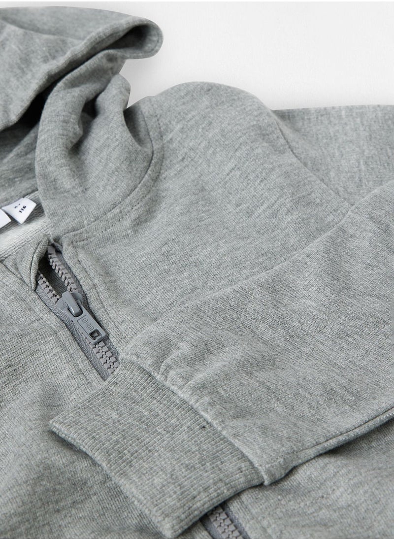 NAME IT - Kids Full-Zip Hoodie - Image 1