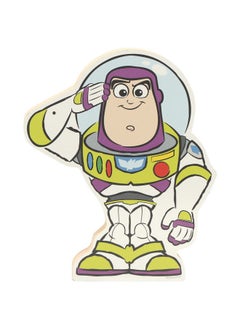 Open Road Brands Disney Pixar Toy Story 2 Buzz Lightyear Shelf Sitter Decor - Chunky Wood Block Cutout for Home Decorating  - Image 1