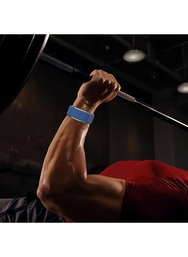 Comfortable And Durable Soft Silicone Strap Accessory For Whoop Watch 5.0- Perfect For Sports - Image 5