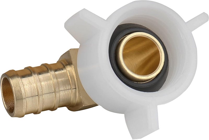 WHK 10 PACK 1/2 Inch Pex fittings X 1/2 Female NPT Swivel Elbow Fittings Crimp Adapters-RV Pex Fittings to connect (LEAD FREE Brass) - Image 4