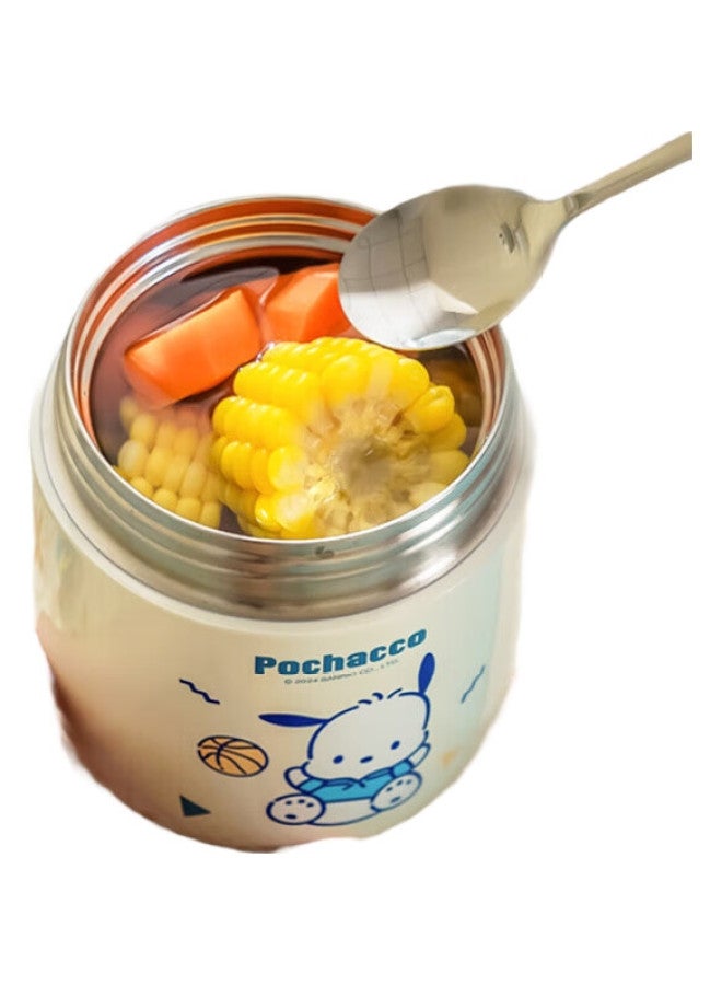 Tafuco Insulated Stainless Steel Cartoon Lunch Box For Students And Office Workers Portable Insulated Barrel Large Capacity Food Container T0275 - Image 2