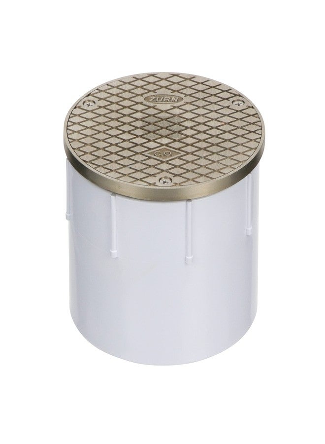 Zurn Floor Cleanout, Adjustable, Pipe Dia 4 in by Zurn Wilkins - Image 1