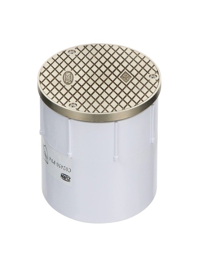 Zurn Floor Cleanout, Adjustable, Pipe Dia 4 in by Zurn Wilkins - Image 4