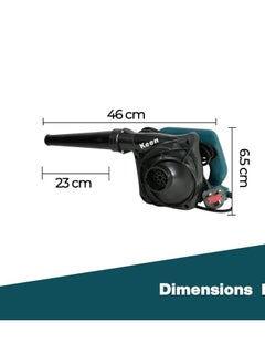 Keen 750W Electric Blower  Professional Air Blower, Wind Volume 3.8M/Min 220/240V 50/60Hz  16000rpm KEEN OS603  - Image 2