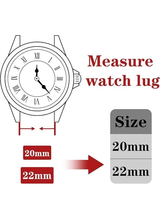 22mm Quick Release Metal Watch Band for Men and Women, Compatible with Huawei Watch GT2 / GT2 PRO / GT Runner / GT3 / GT3 Pro / GT4 / GT4 Pro / GT1 46mm Stainless Steel Magnetic Wristband for 22mm Watch_Blue - Image 5