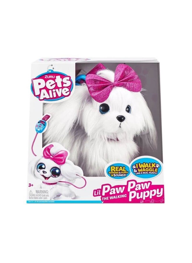 Pets Alive Lil Paw Paw The Walking Puppy Toy  - Image 3