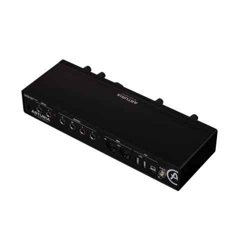 Arturia - MiniFuse 4 - Compact USB Audio & MIDI Interface with Creative Software for Recording, Production, Podcasting, Guitar - Black - Image 3