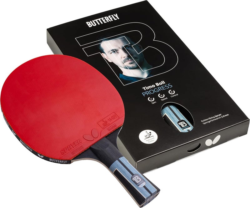 BUTTERFLY Timo Boll Table Tennis Racket - Image 1