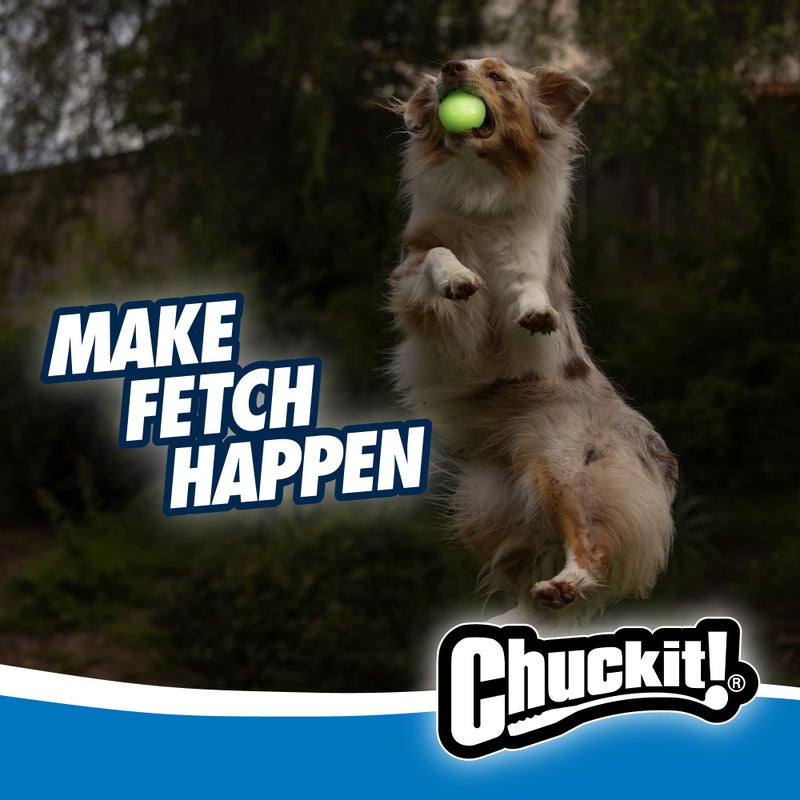 Chuckit! Glow in the Dark Bouncy Ball for Dogs, Chuckit Dog Toy, Max Glow Balls - Large, 3 Inch, Pack of 1 - Image 1