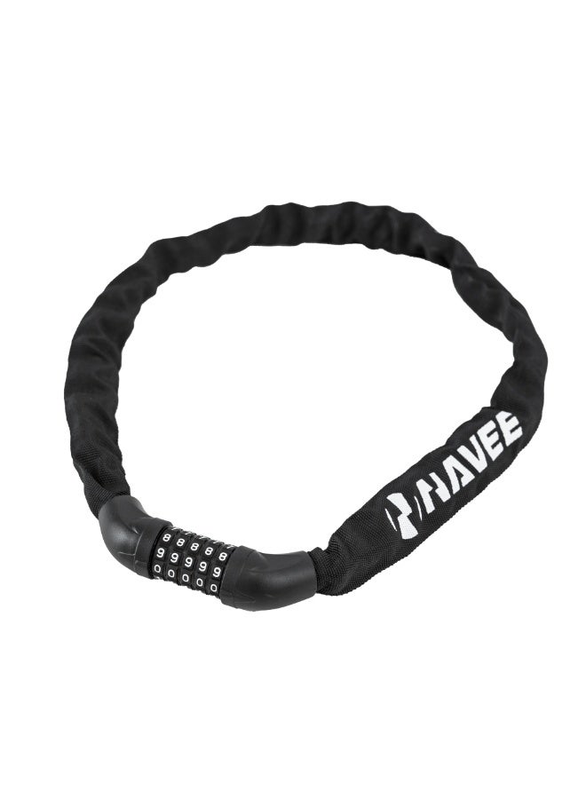 NAVEE Scooter Chain Lock – Steel & Zinc Alloy, Waterproof Nylon, Password Lock, Anti-Theft, Durable with IP6 Dust Protection - Image 4