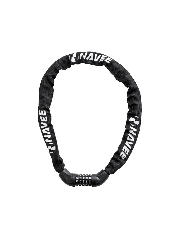 NAVEE Scooter Chain Lock – Steel & Zinc Alloy, Waterproof Nylon, Password Lock, Anti-Theft, Durable with IP6 Dust Protection - Image 1