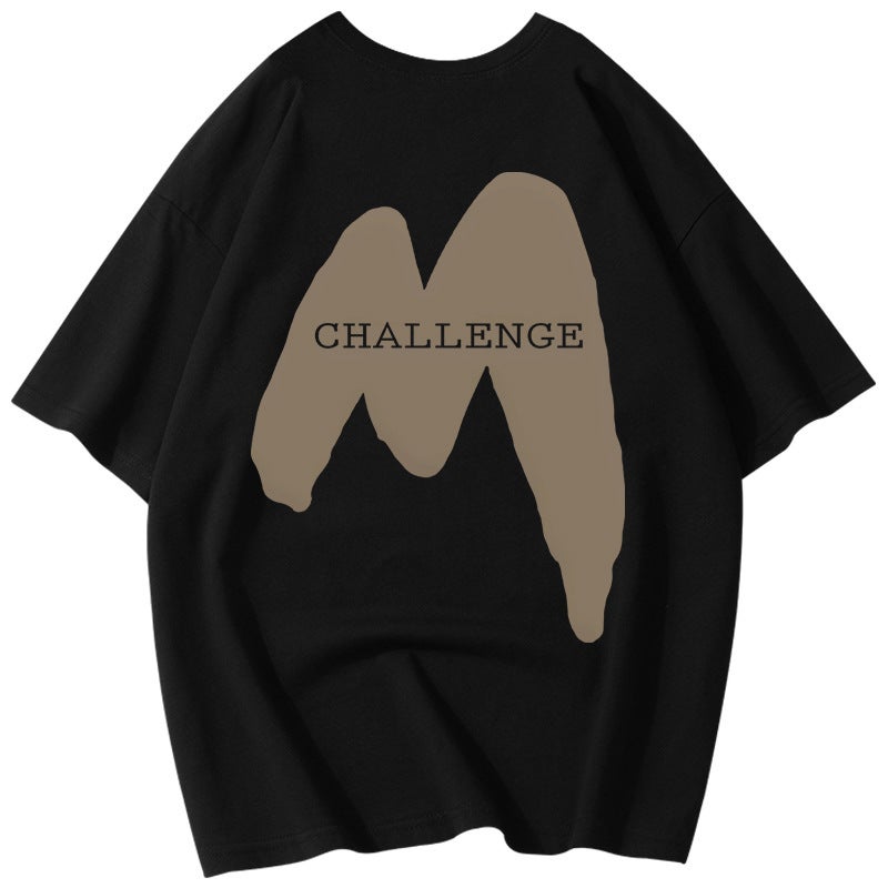 2023 Large Size American Style Short-Sleeved Men'S Summer Fashionable T-Shirt Men'S Fashionable Brand High Street Pure Cotton Men'S Half-Sleeved T-Shirt - Image 5