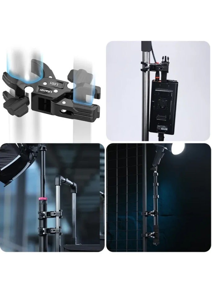 Ulanzi LC01 Super Clamp Mount for Light Stand - Image 2