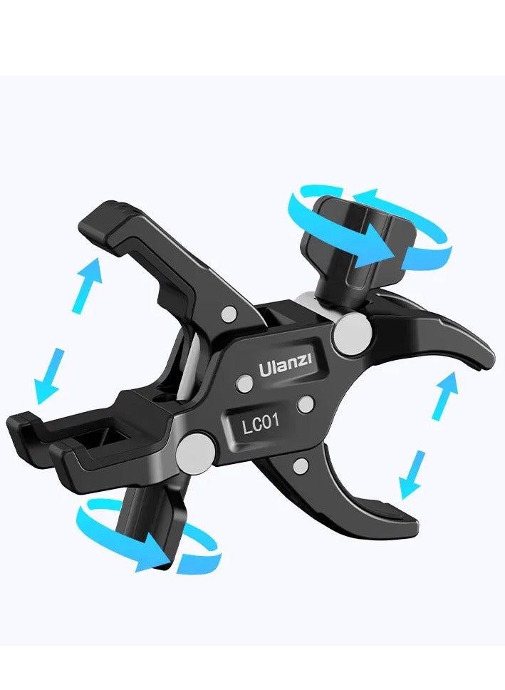 Ulanzi LC01 Super Clamp Mount for Light Stand - Image 4