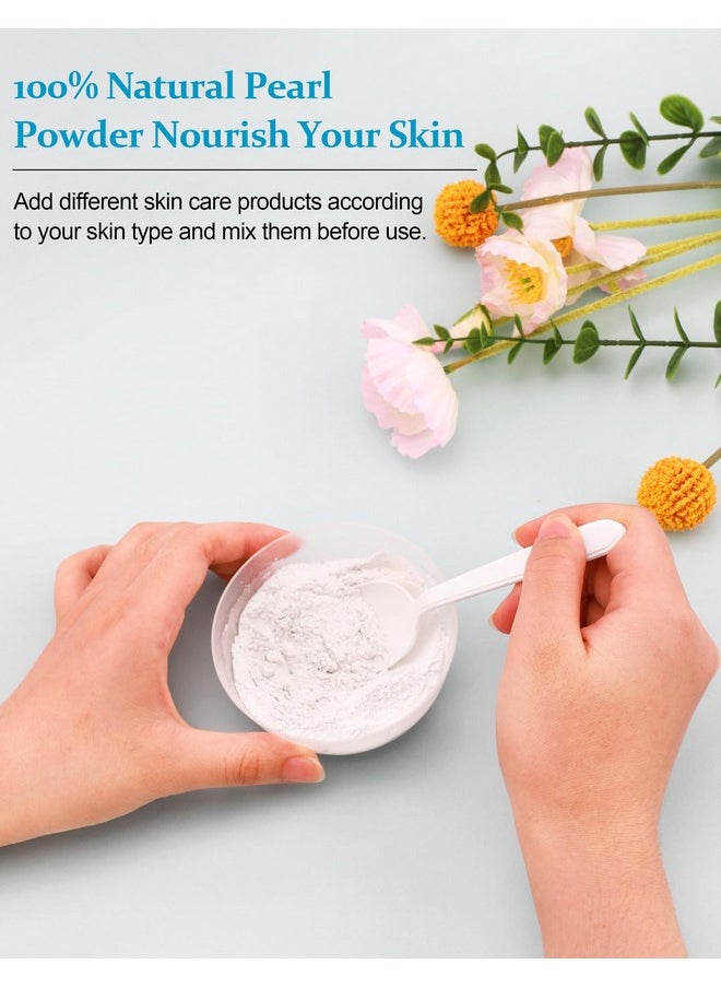 Jutqut - Jutqut Freshwater Pearl Powder Organic, 100g100% Natural Pearl Powder,DIY Skincare -DIY Antioxidant, Deep Cleansing, Pore-Shrinking, Anti-Aging Mask - Image 1