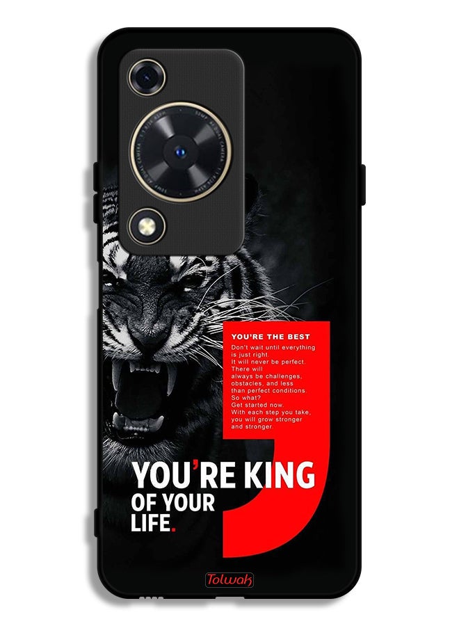 Tolwak Huawei Nova Y63 Protective Case Cover You Are King Of Your Life