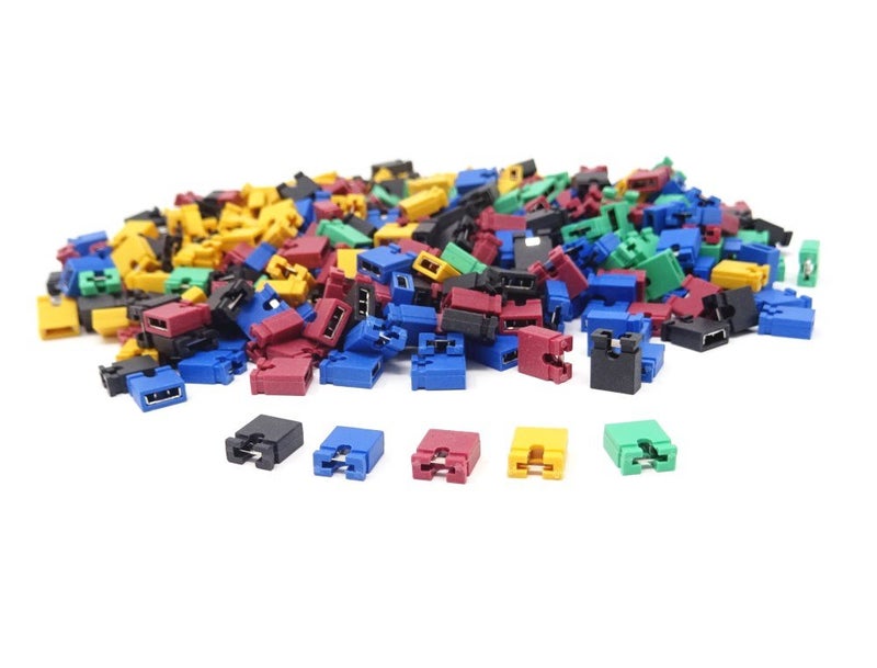 Honbay 500pcs 2.54mm Short Circuit Cap Keycap Set - Image 2