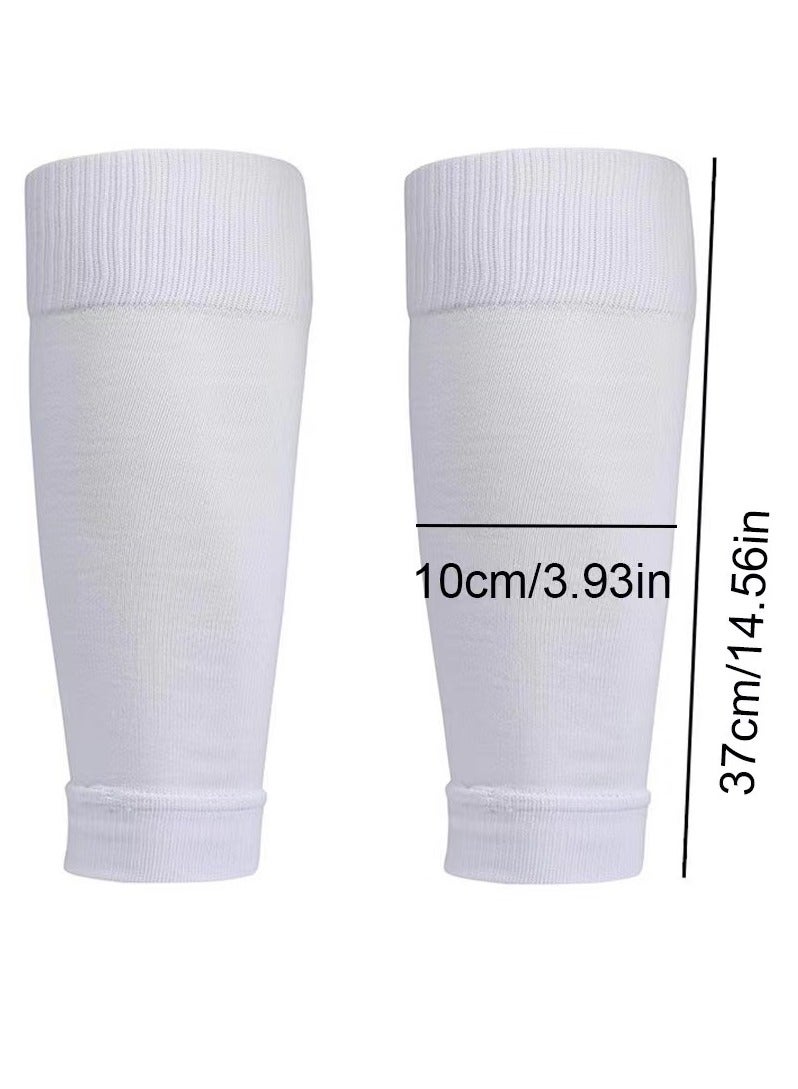 Laseta Football leg cover and  football socks set ,US size 6.5-9.5 ,white - Image 2