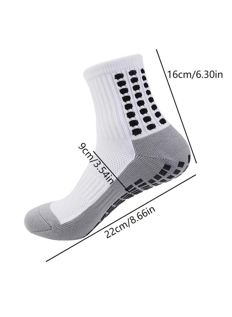 Laseta Football leg cover and  football socks set ,US size 6.5-9.5 ,white - Image 3