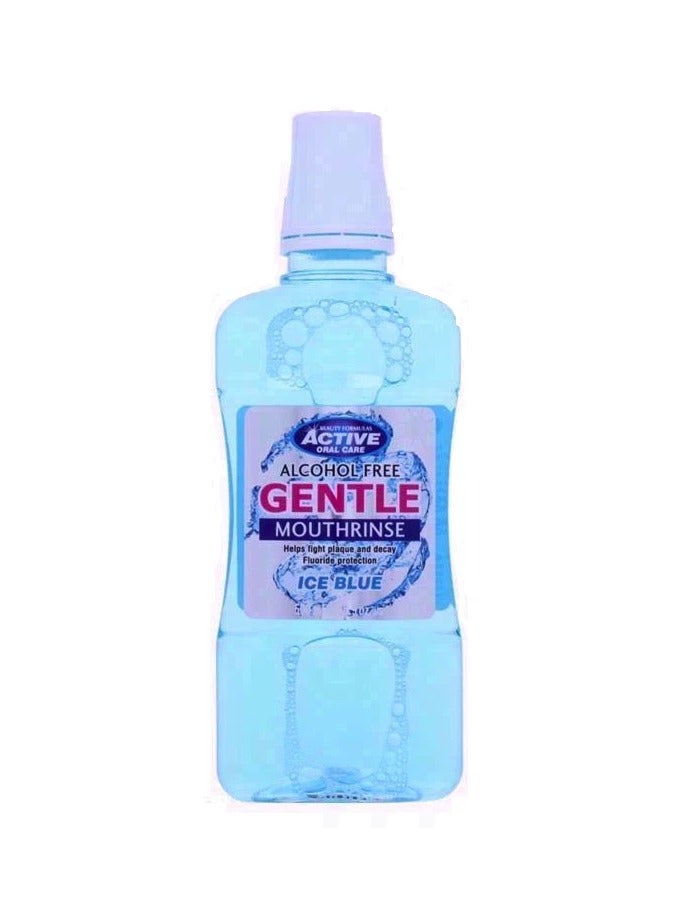 BEAUTY FORMULAS Active Oral Care Alcohol Free Gentle Mouthwash Ice Blue - 500ml