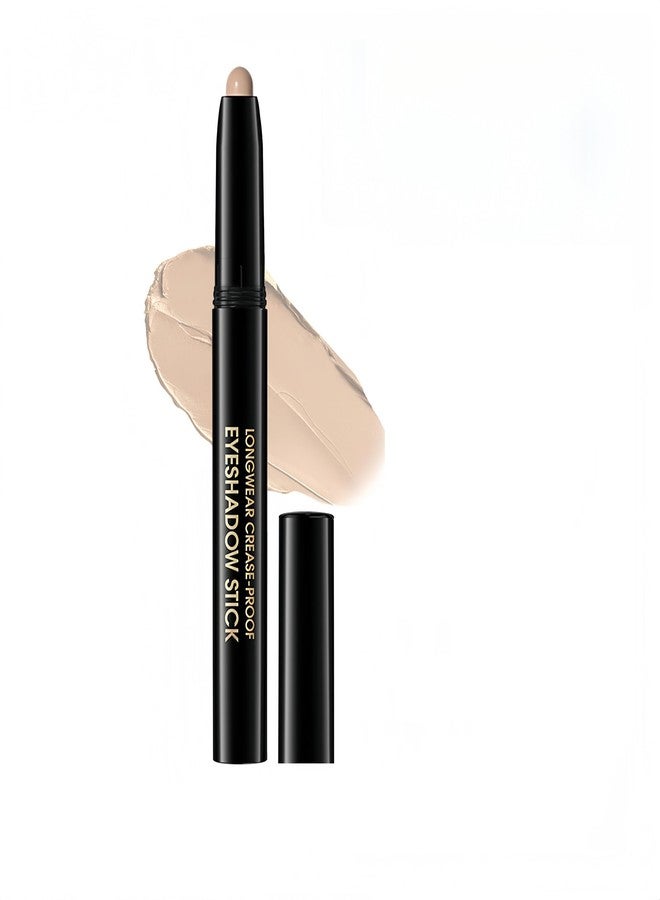 MAEPEOR 10 Colors Cream Eyeshadow Stick Silky Smooth Matte Shimmer Eyeshadow Pen Waterproof and Long Lasting Shadow Pencil for Girls and Women (Color 03) - Image 1
