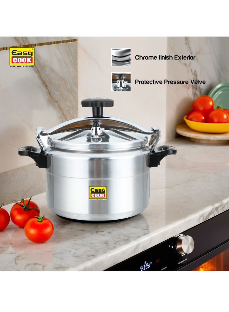 Easy Cook Arabic Pressure Cooker (9 Ltr) | Durable Aluminum Build | Multi Safety Device & Fast Cooking | Available in 5L, 7L, 9L, 11L, 15L, 20L, 25L  - Image 5
