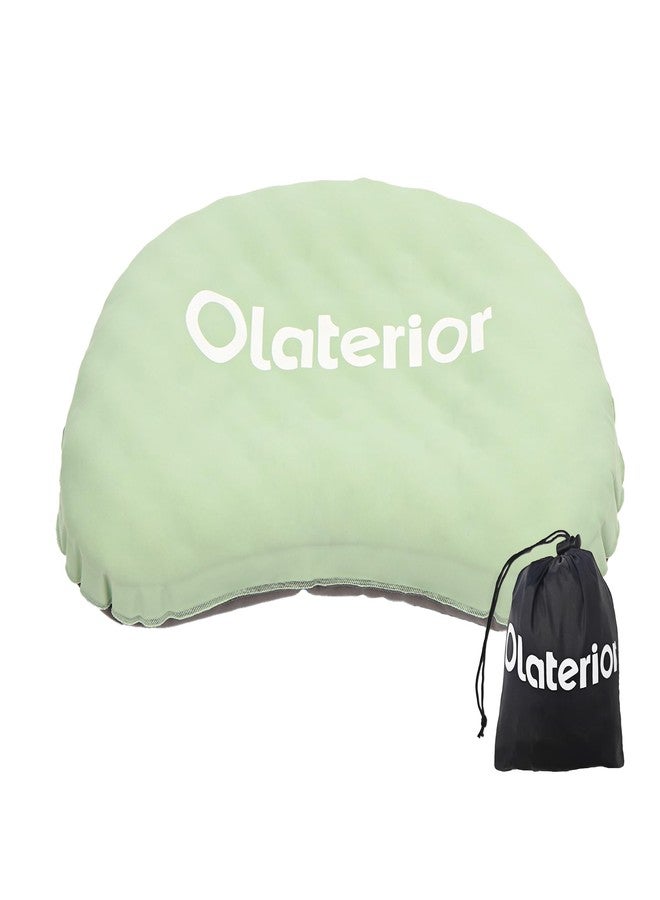 Olaterior Ultralight Inflatable Camping Travel Pillow, Compact Portable Backpacking Pillow, Ergonomic Blow Up Camp Pillows for Beach, Camping, Hiking, Backpacking & Airplane Travel - Image 1